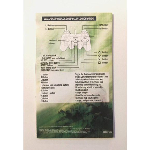 Tom Clancy's Ghost Recon [Black Label] (PlayStation 2, PS2, 2002) CIB Complete - Picture 4 of 7